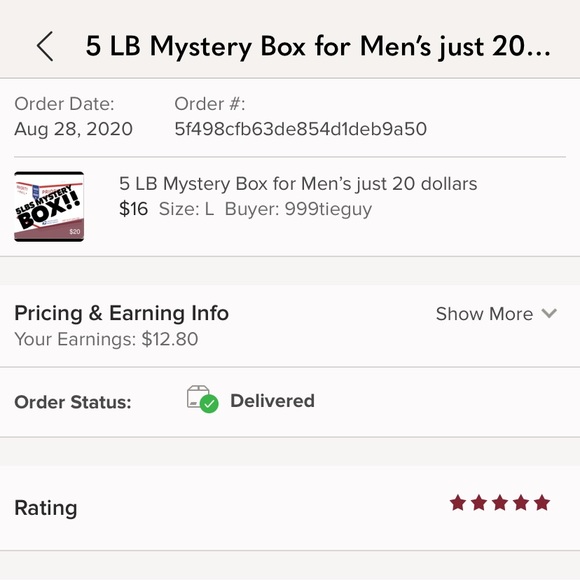 5 LB Mystery Box for Men’s just 50 dollars - Picture 5 of 16